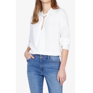 NWT Sanctuary "Golden Hour" Tie-Neck Top